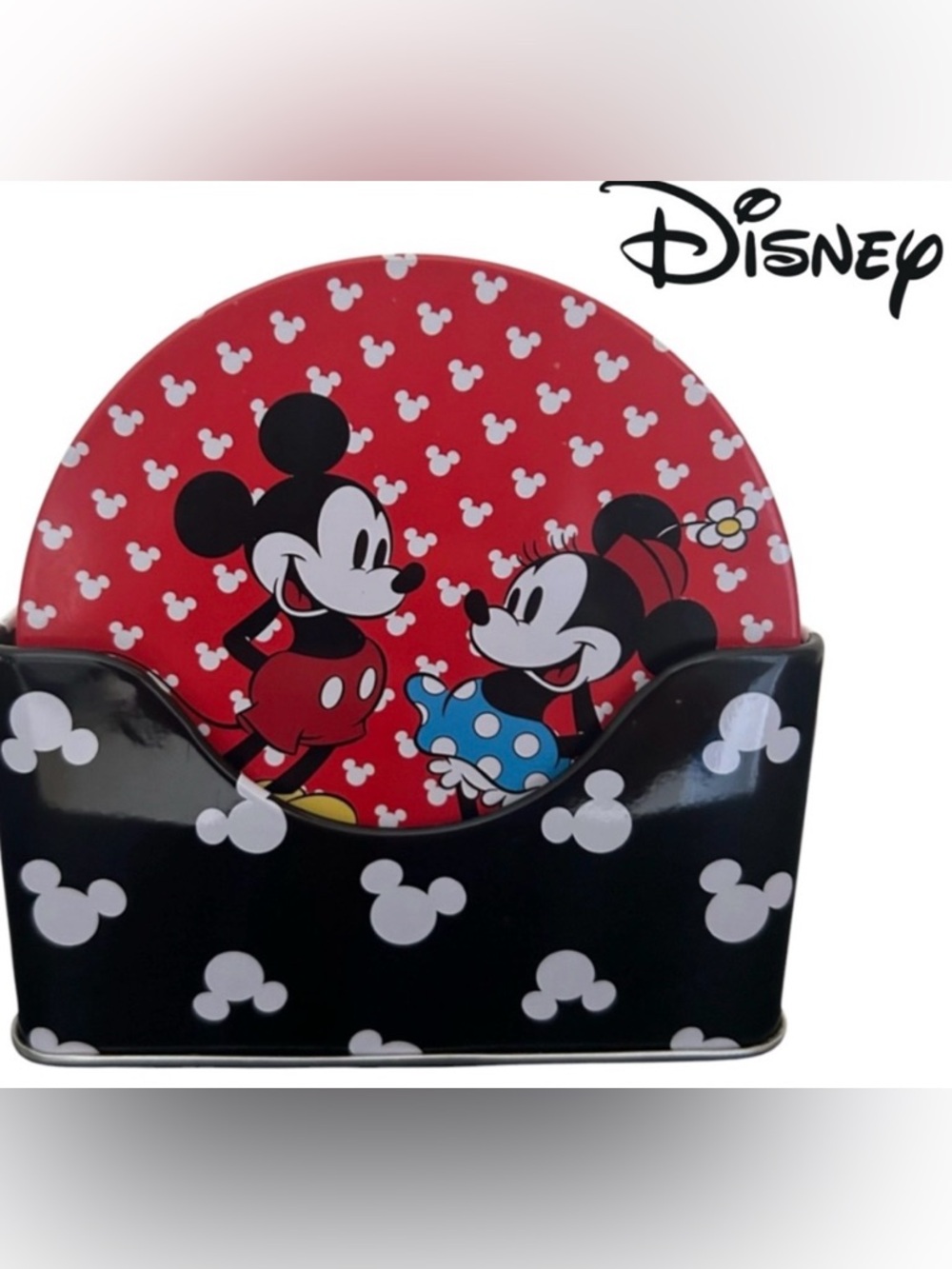 MICKEY & MINNIE MOUSE COASTERS DISNEY (SET OF 6)